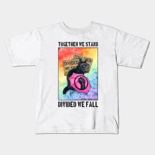 Divided We Fall Kids T-Shirt